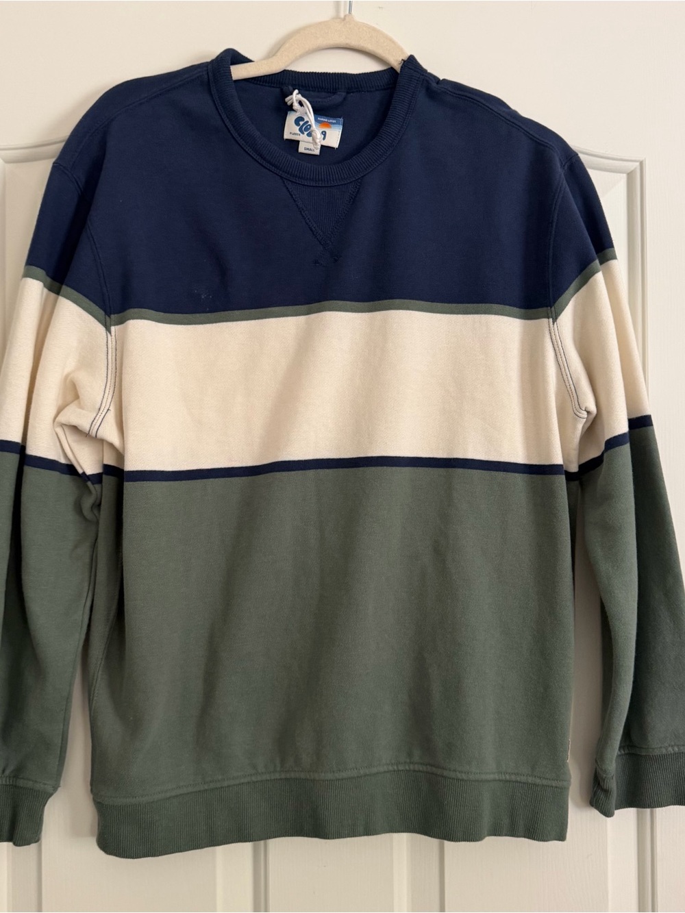 Marine Layer Cloud 9 Colorblock Sweatshirt Men’s S